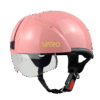 Mũ bảo hiểm nửa đầu kính âm VARO màu hồng