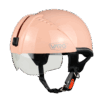 Mũ bảo hiểm nửa đầu kính âm VARO màu hồng sữa