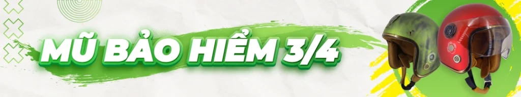 Mũ bảo hiểm 3/4 Nonnanh.vn