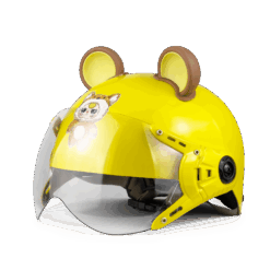 mũ bảo hiểm nửa đầu kính càng trẻ em