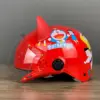 Mũ Bảo Hiểm Nửa Đầu Kính Càng Trẻ Em Màu Đỏ