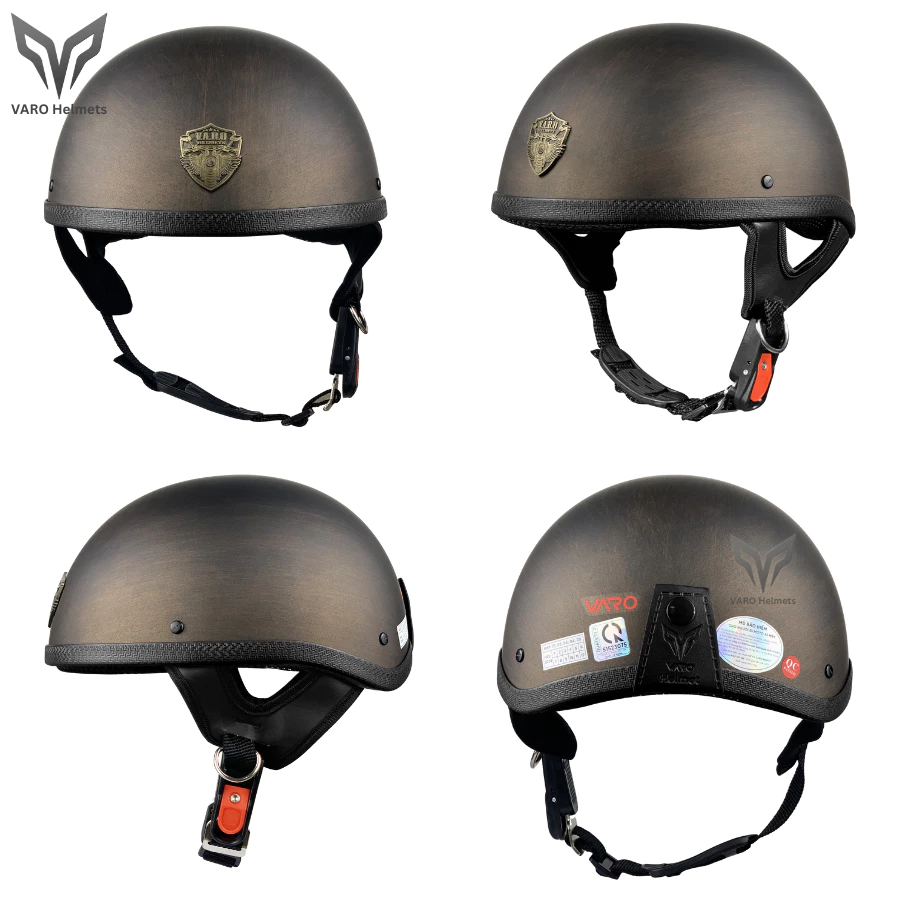 mu-bao-hiem-nua-dau-varo-scratch- xuoc-mau-vang-dong Mũ Bảo Hiểm Nửa Đầu VARO Scratch Xước màu vàng đồng