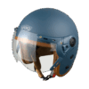 Mũ bảo hiểm 3/4 có kính VARO màu xanh navy
