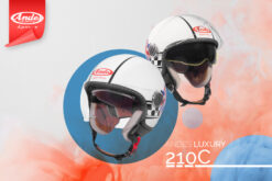 banner Mũ Bảo Hiểm Andes 3/4 2 Kính Luxury 210C